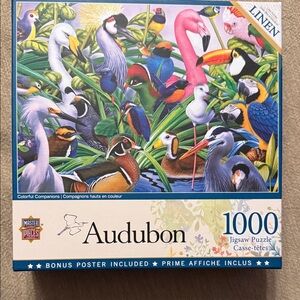 Audubon Vibrant Birds 1000-Piece Jigsaw Puzzle